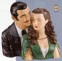 gone with the wind cookie jar