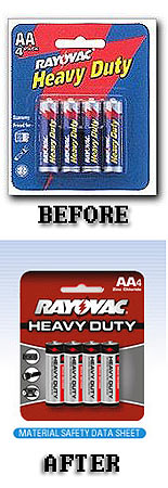 rayovac before and after