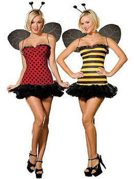 sexy halloween bees