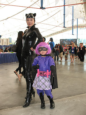Catwoman and Hit Girl